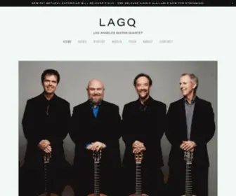 Lagq.com(Los Angeles Guitar Quartet) Screenshot