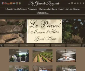 Lagrandelauzade.com(Hôte) Screenshot