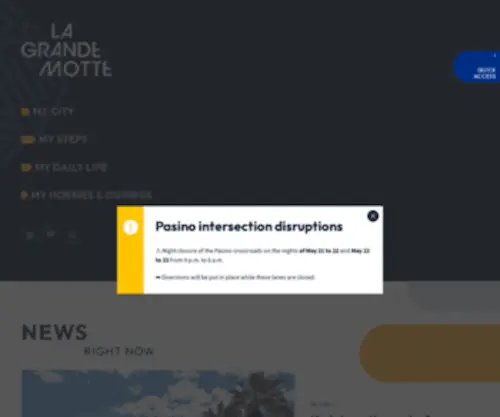 Lagrandemotte.fr(La Grande Motte (34) La Grande Motte (34) La Grande Motte (34)) Screenshot