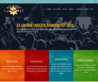 Lagrangefest.com(Summer Festival) Screenshot