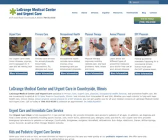 Lagrangemedical.com(LaGrange Medical Center & Urgent Care) Screenshot