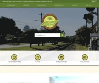 Lagrangenc.com(La Grange) Screenshot