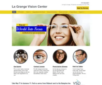 Lagrangevision.com(La Grange Vision Center) Screenshot