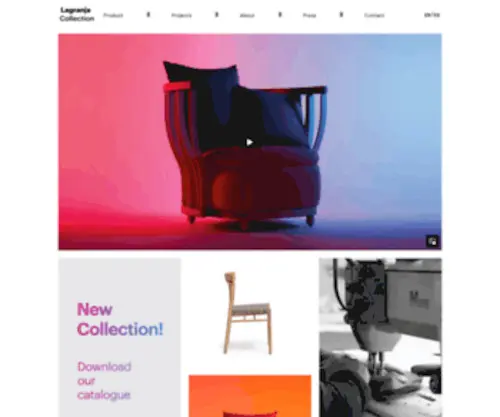 Lagranjacollection.com(Furniture collection by Lagranja DesignLagranja Collection) Screenshot