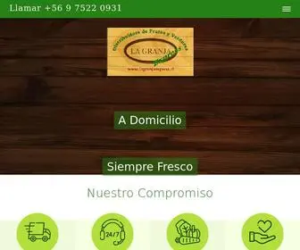 Lagranjaexpress.cl(La Granja Express) Screenshot