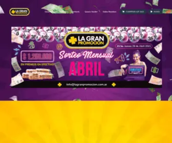 Lagranpromocion.com.ar(Lagranpromocion) Screenshot