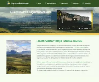 Lagransabana.com(La Gran Sabana y Canaima) Screenshot