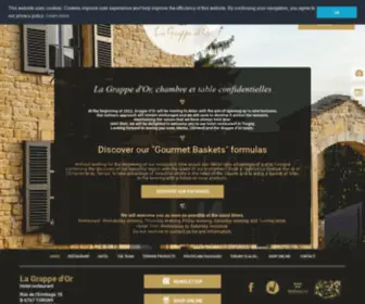 Lagrappedor.com(La Grappe d'Or) Screenshot