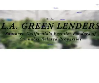 Lagreenlenders.com(Cannabis Loans) Screenshot