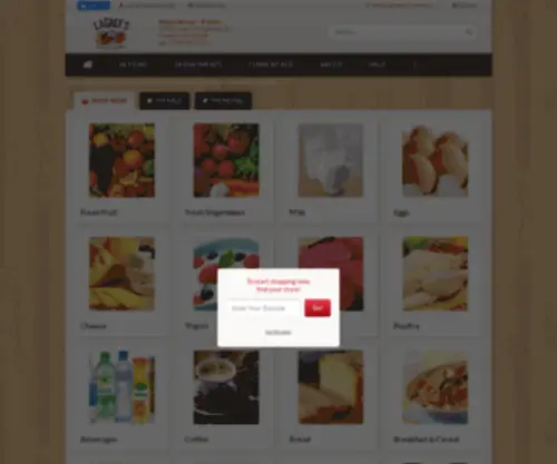 Lagreesfoodstores.com(LaGree's Food Stores) Screenshot