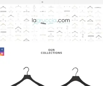 Lagruccia.com(Grucce Appendini per abiti SHOP ONLINE) Screenshot