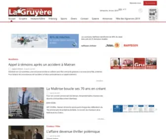 Lagruyere.ch(La Gruy) Screenshot