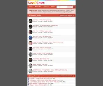 Lagu76.com(Download lagu terbaru) Screenshot
