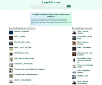 Lagu76Z.com(Download lagu dengan kualitas bagus terlengkap) Screenshot