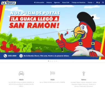 Laguacamaya.cr(Repuestos La Guaca) Screenshot