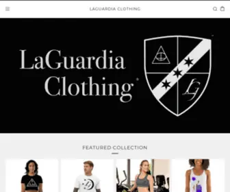 Laguardiaclothingco.com(We at LaGuardia Clothing are unafraid and remain unfiltered. Our content) Screenshot