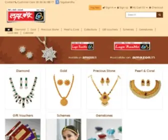 Lagubandhu.com(Buy Gold Diamond Gemstone Jewellery Online with Lagu Bandhu) Screenshot