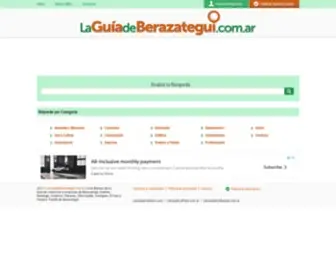 Laguiadeberazategui.com.ar(LaGuiadeBerazategui) Screenshot