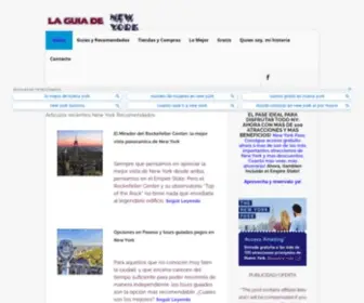 Laguiadenewyork.com(Donde ir en New York) Screenshot