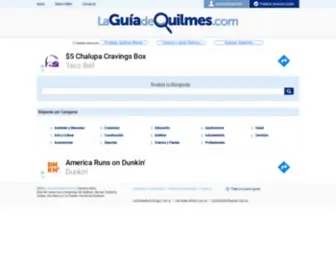 Laguiadequilmes.com(La Guia de Quilmes) Screenshot
