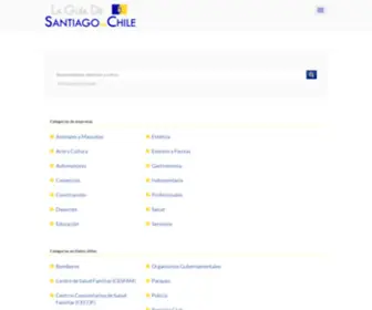 Laguiadesantiagodechile.com(Guía) Screenshot