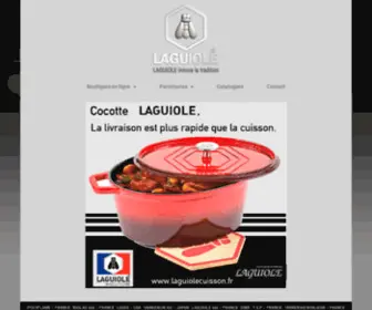 Laguiole.tm.fr(LAGUIOLE®) Screenshot