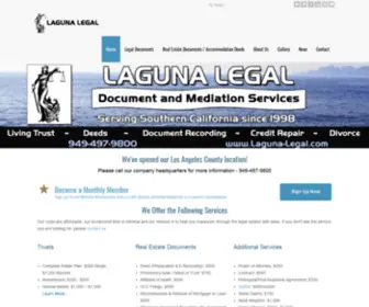 Laguna-Legal.com(Laguna Legal) Screenshot