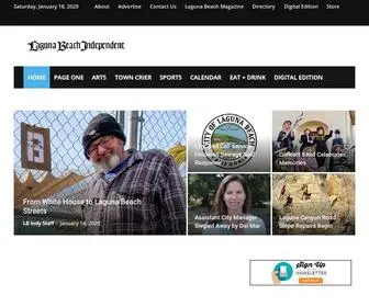 Lagunabeachindy.com(Laguna Beach Newspaper) Screenshot