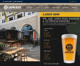 Lagunabeer.com(Established in 2014) Screenshot