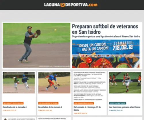 Lagunadeportiva.com.mx(Laguna Deportiva) Screenshot