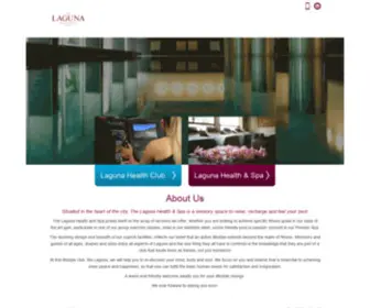 Lagunahealthandspa.com(Laguna Health and Spa) Screenshot