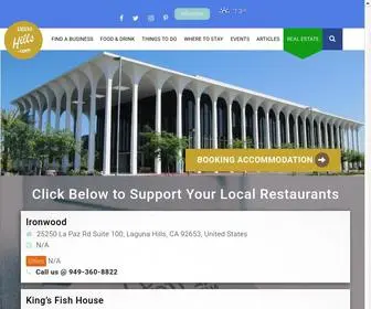 Lagunahills.com(Your guide to Laguna Hills) Screenshot