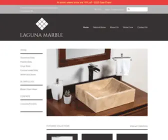 Lagunamarble.com(Laguna Marble) Screenshot