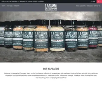 Lagunasalt.com(Laguna Salt Co) Screenshot