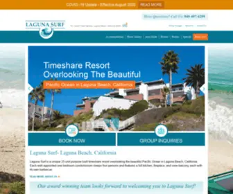 Lagunasurf.org(Laguna Surf) Screenshot