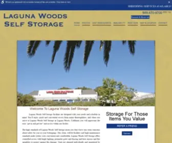 Lagunawoodsselfstorage.com(Laguna Woods Self Storage) Screenshot