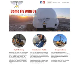 Lagyro.com(L.A. Gyroplane Aviation Inc) Screenshot