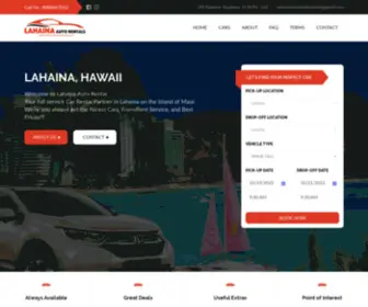 Lahainaautorentals.com(Lahaina Auto Rental) Screenshot