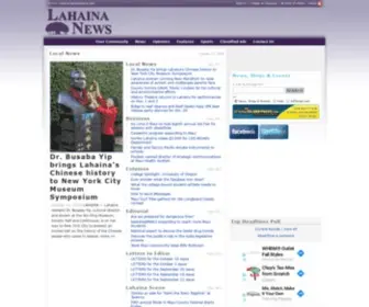 Lahainanews.com(Lahaina News) Screenshot
