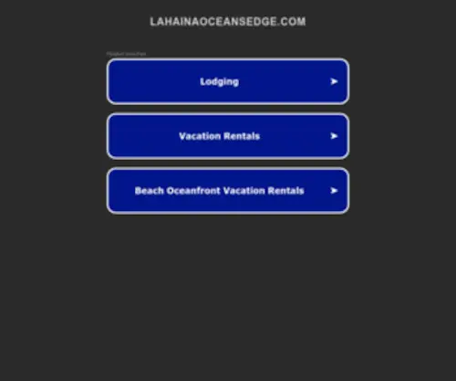 Lahainaoceansedge.com(Lahainaoceansedge) Screenshot