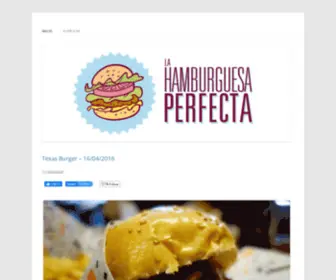 Lahamburguesaperfecta.com(La hamburguesa perfecta) Screenshot