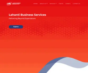 Lahanti.com(LAHANTI BUSINESS SERVICES PRIVATE LIMITED) Screenshot