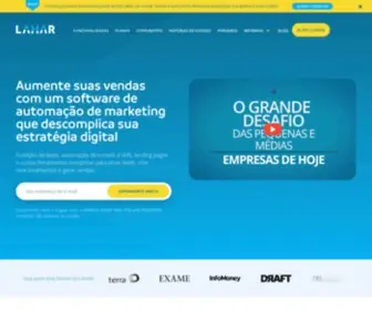 Lahar.com.br(Plataforma completa de marketing e vendas B2B) Screenshot