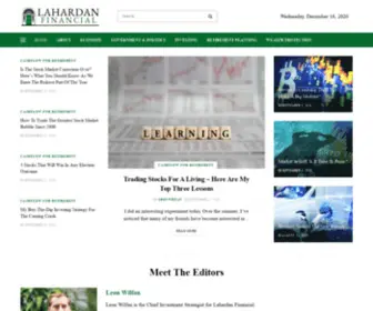 Lahardanfinancial.com(Lahardan Financial) Screenshot