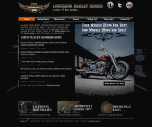Laharleyriders.com(宿迁谔细电子科技有限公司) Screenshot
