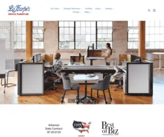 Laharpes.com(LaHarpe's Office Furniture) Screenshot