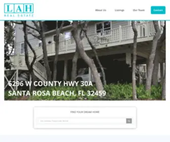 Lahatthebeach.com(LAH Florida Real Estate) Screenshot