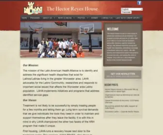 Lahaworc.org(The Hector Reyes House) Screenshot