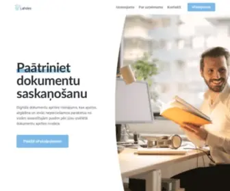 Lahdes.com(Dokumentu parakstīšana bez raizēm) Screenshot