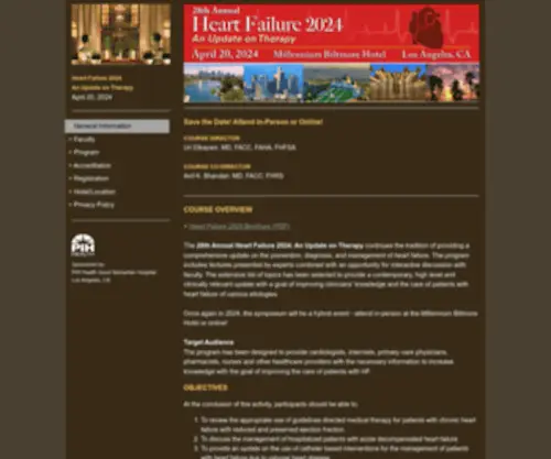 Laheartfailure.com(Heart Failure) Screenshot